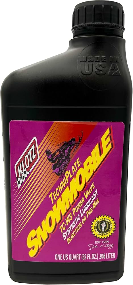 KALS 生命科学 2021年版 Amazon.com: Klotz Snowmobile TechniPlate Synthetic Premix/Injector